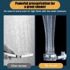 Turbocharged Rotating Shower