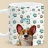 Twice The Fur, Twice The Fun - Dog & Cat Personalized Custom 3D Inflated Effect Printed Mug - Mother's Day, Gift For Pet Owners, Pet Lovers