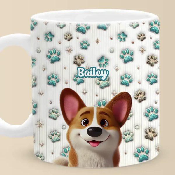 Twice The Fur, Twice The Fun - Dog & Cat Personalized Custom 3D Inflated Effect Printed Mug - Mother's Day, Gift For Pet Owners, Pet Lovers