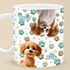 Twice The Fur, Twice The Fun - Dog & Cat Personalized Custom 3D Inflated Effect Printed Mug - Mother's Day, Gift For Pet Owners, Pet Lovers