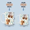 Twice The Fur, Twice The Fun - Dog & Cat Personalized Custom 3D Inflated Effect Printed Mug - Mother's Day, Gift For Pet Owners, Pet Lovers