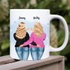 Twin Sisters, Gift For Siblings, Personalized Mug, Twin Siblings Mug