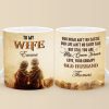 Two Hearts, One Soul - Couple Personalized Custom Mug - Gift For Husband Wife, Anniversary