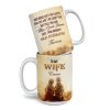 Two Hearts, One Soul - Couple Personalized Custom Mug - Gift For Husband Wife, Anniversary
