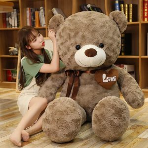 Two-Tone Love Teddy Bear Plush
