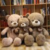 Two-Tone Love Teddy Bear Plush
