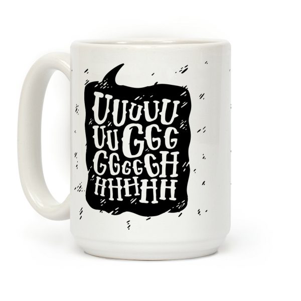 Ugh Speech Bubble Coffee Mug