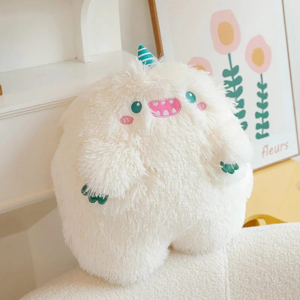 Ugly Cute Green Little Monster Plush Toy - Adorable Sleep Pillow Gift