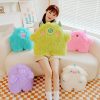 Ugly Cute Green Little Monster Plush Toy - Adorable Sleep Pillow Gift