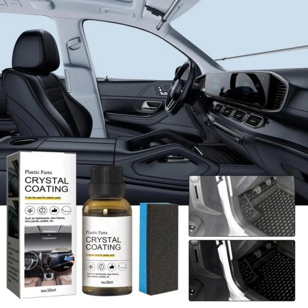 Ultimate Plastic Shine Restorer + Sponge