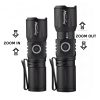 Ultra Bright Usb Telescopic Zoom Flashlight