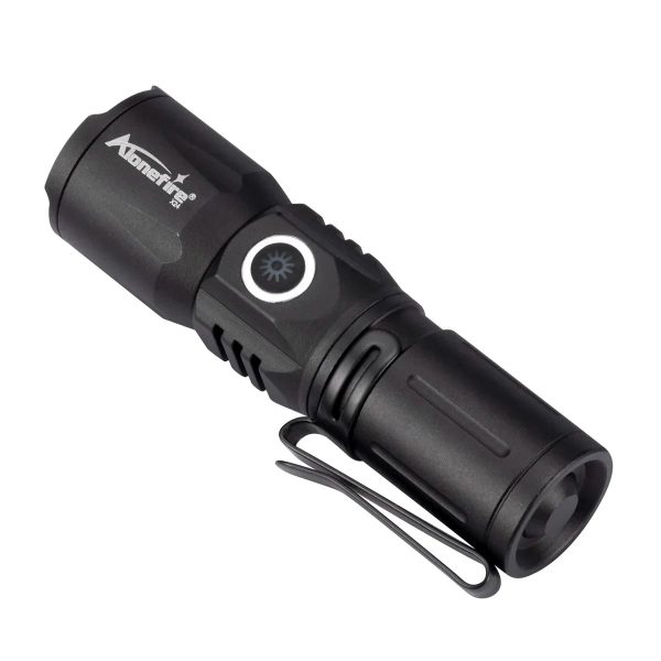 Ultra Bright Usb Telescopic Zoom Flashlight