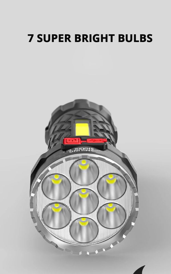 Ultra Powerful Led Rechargeable Flashlight