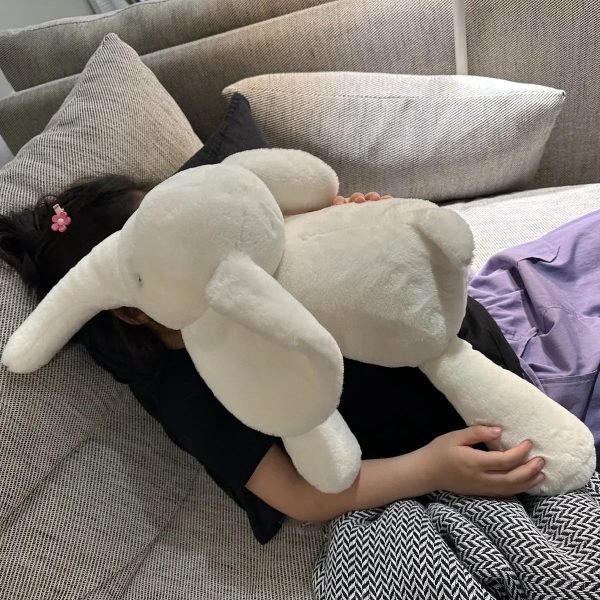 Ultra Soft Grey Elephant Plush with Flappy Ears