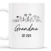 Unconditional Love and Countless Stories Floral Design - Personalized Custom Coffee Mug - GRM050_MG