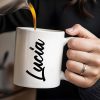 United In Liberty And Justice Statue Of Liberty Design - Personalized Custom Coffee Mug - FAM239_MG
