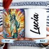 United In Liberty And Justice Statue Of Liberty Design - Personalized Custom Coffee Mug - FAM239_MG