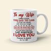 Universary Couple Camping, Personalized Couple Coffee Mug