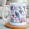 Unleashing Your Inner Beauty With Hairdryer, Scissors & Makeup Brushes - Personalized Custom Coffee Mug - JBS095_MG