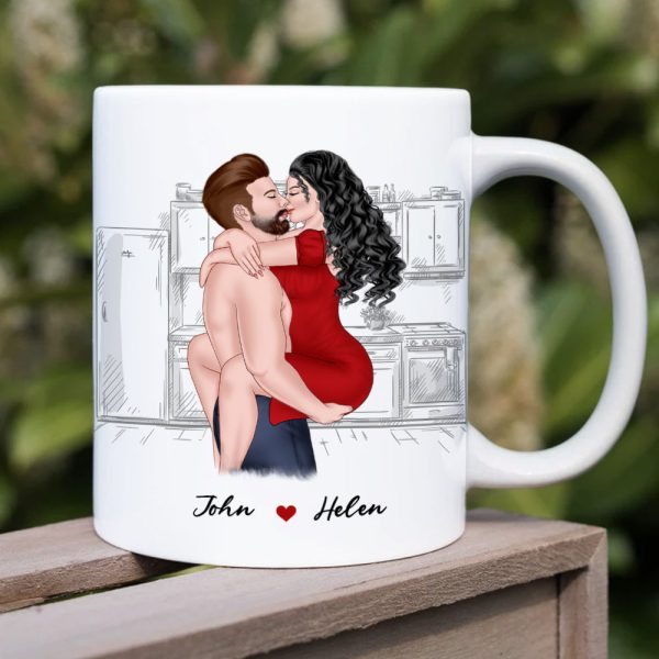 Unlike My Big Toe, Gift For Couple, Personalized Mug, Naughty Couple Mug, Anniversary Gift
