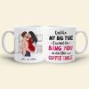 Unlike My Big Toe, Gift For Couple, Personalized Mug, Naughty Couple Mug, Anniversary Gift