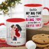 Unlike My Big Toe, Gift For Couple, Personalized Mug, Naughty Couple Mug, Anniversary Gift