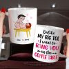 Unlike My Big Toe I Want To Bang You, Personalized Mug, Wine Tumbler, Accent Mug, Couple Gifts