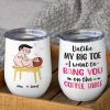 Unlike My Big Toe I Want To Bang You, Personalized Mug, Wine Tumbler, Accent Mug, Couple Gifts