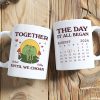 Until We Croak Together Frog Couple Anniversary Calendar Keepsake Personalized Mug