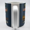 U.S. Veteran, Military Uniform, American Flag And Military Badges - Personalized Custom Coffee Mug - OFC002_MG