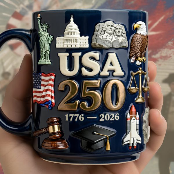 USA 250th Anniversary Coffee Mug 02NADT220126