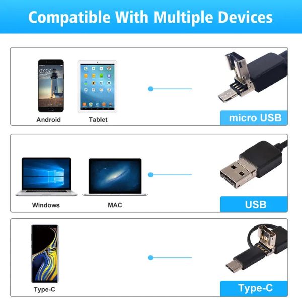 Usb Endoscope Waterproof Inspection Camera