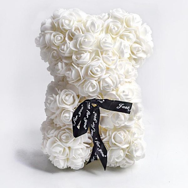 Valentine Foam Forever Rose Teddy Bear