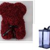 Valentine Foam Forever Rose Teddy Bear