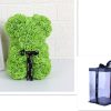 Valentine Foam Forever Rose Teddy Bear
