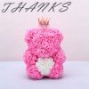 Valentine Foam Forever Rose Teddy Bear