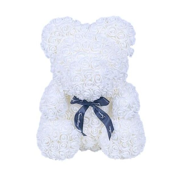 Valentine Foam Forever Rose Teddy Bear