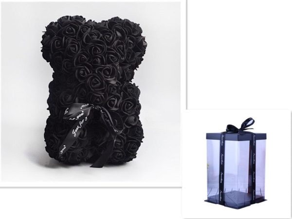 Valentine Foam Forever Rose Teddy Bear