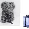 Valentine Foam Forever Rose Teddy Bear