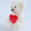 Valentine's Day Heart Teddy Bear - Soft Plush Gift for Lovers & Home Decor