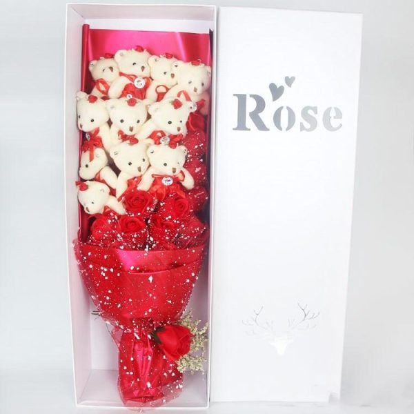 Valentines Day Plush Gift Set