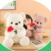 Valentine's Day Plush Teddy Bear - Adorable 25-55CM Gift for Girls