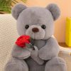 Valentine's Day Plush Teddy Bear - Adorable 25-55CM Gift for Girls