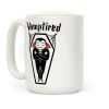 Vamptired Tired Vampire Coffee Mug