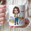 Vegan Definition Personalized Gardening Mug, Gift For Gardening Lovers