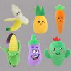 Veggie Squeaky Pet Toys
