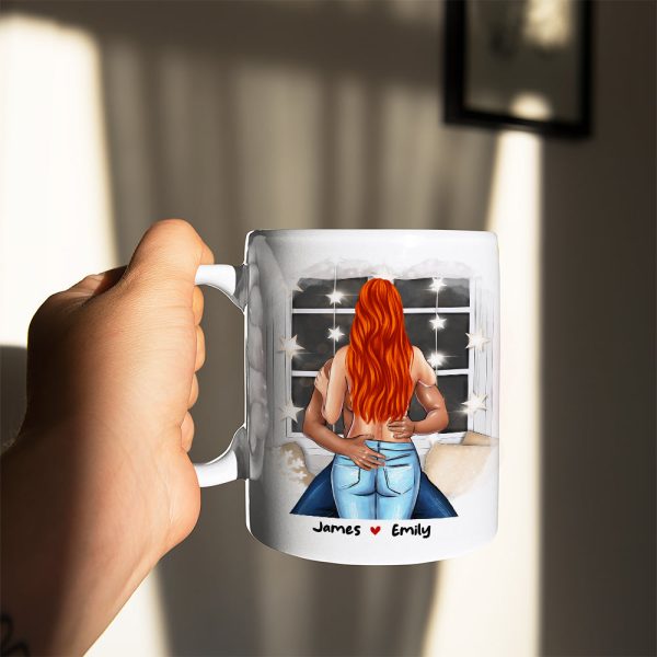Very Satisfied Size And Quality Are Excellent, Naughty Couple Make Love White Mug