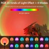 Vibrant Sunset Projection Light