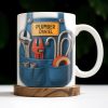 Vibrant Tool Belt Design - Personalized Custom Coffee Mug - JBS005_MG