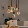 Vintage Star Fireworks Lamp